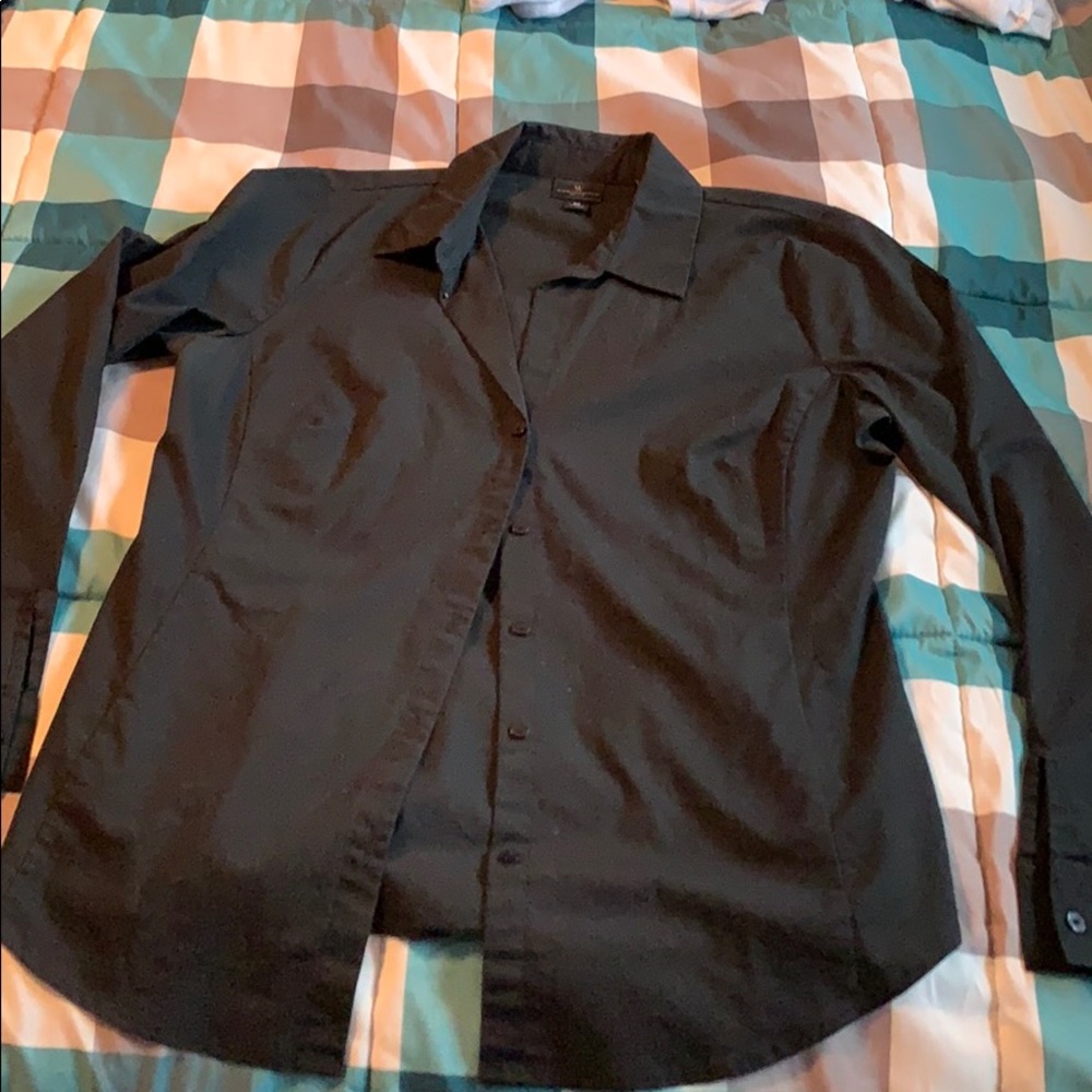 Black dress shirt